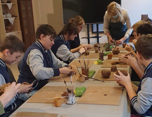 Keramikos iššūkis 6 klasės mokiniams
